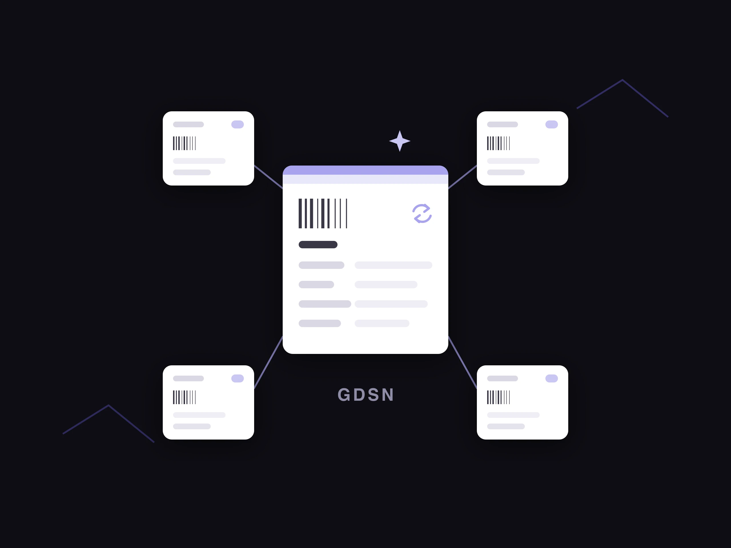 One product record kept in sync with several retailers through GDSN