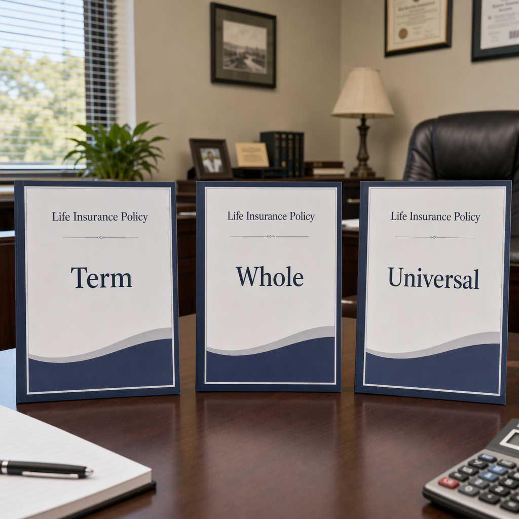 Three life insurance policy types