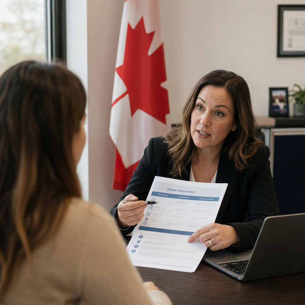 Agent explains insurance coverage