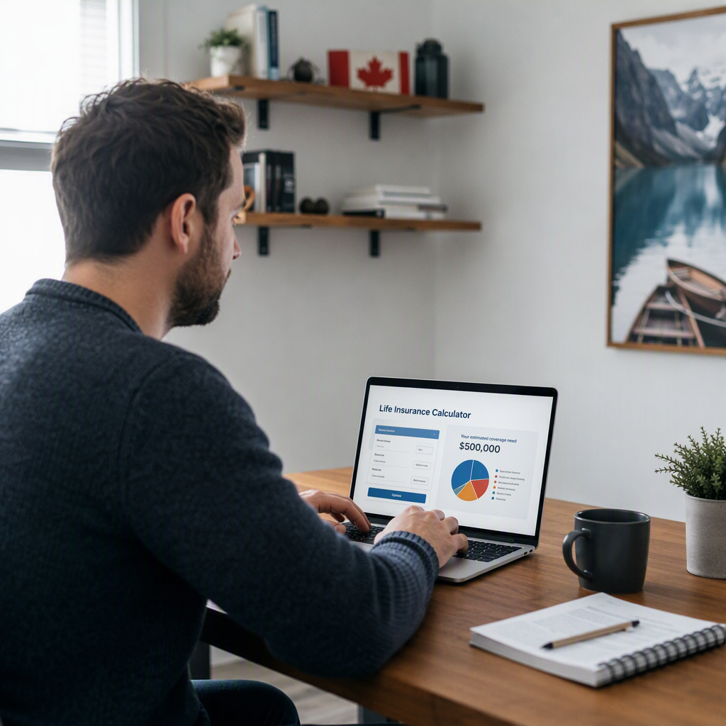 Using life insurance calculator Canada