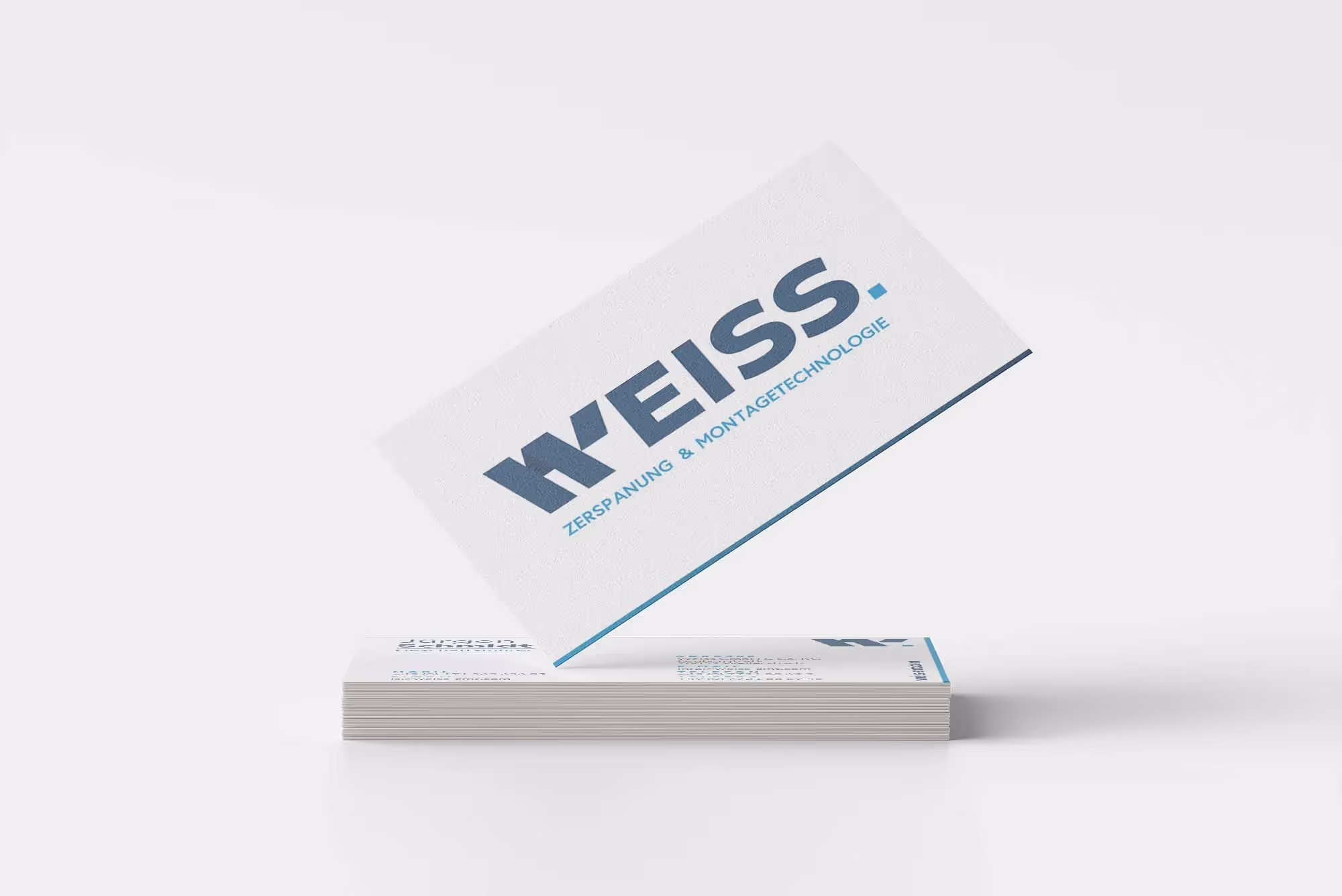 WEISS, Visitenkarte, Logo, 