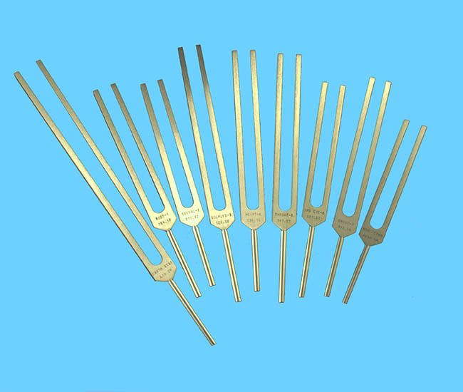 9 Chakra Tuning Fork Set Unweighted