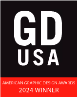 GDUSA Graphic Design Award Tag