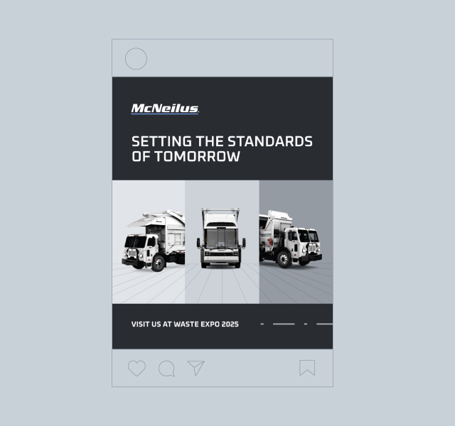McNeilus Waste Expo digital post - Setting the Standards of Tomorrow