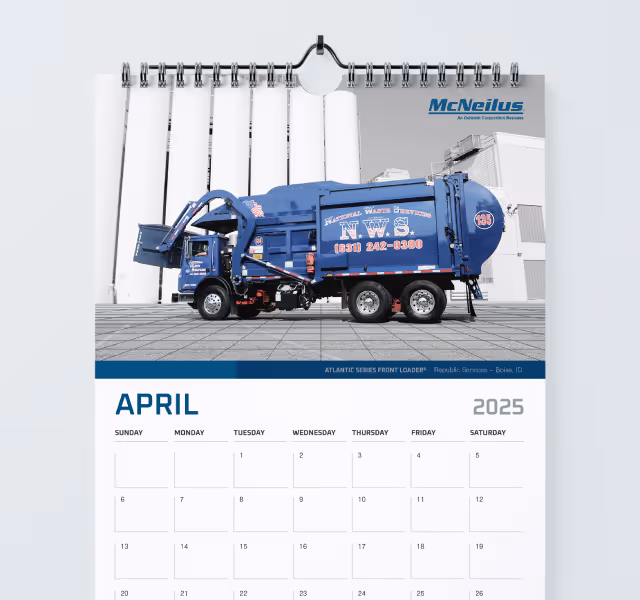 McNeilus yearly calendar 