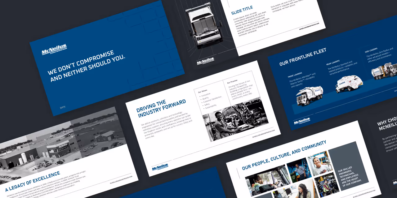 McNeilus powerpoint presentation slides