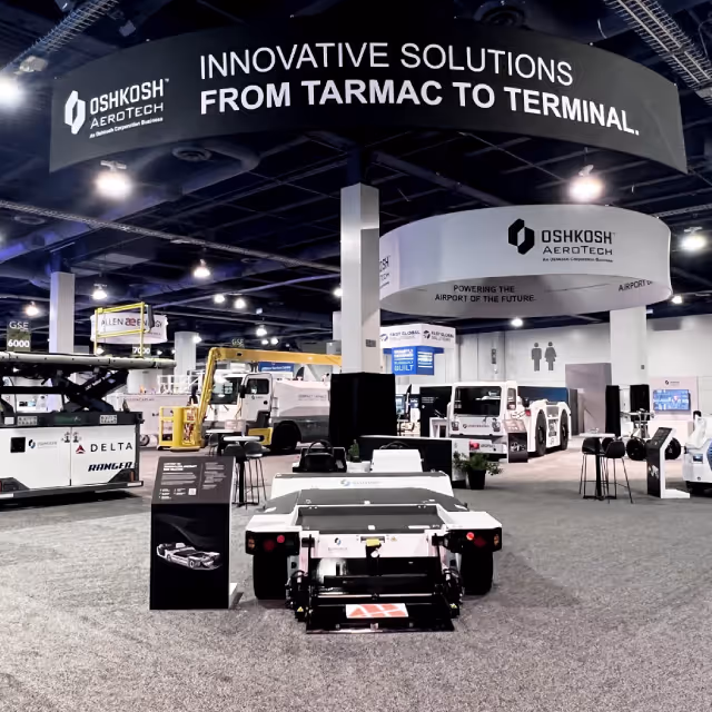 AeroTech GSE Expo tradeshow booth display