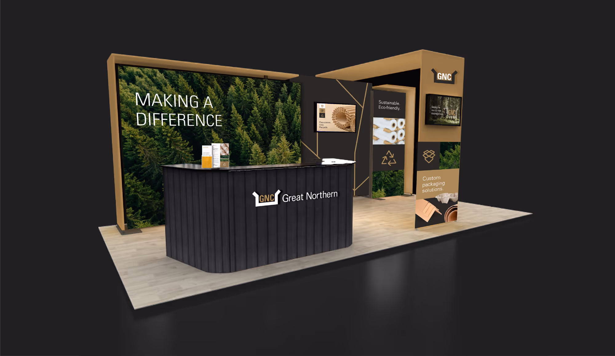 Great Northern Corporation Tradeshow booth