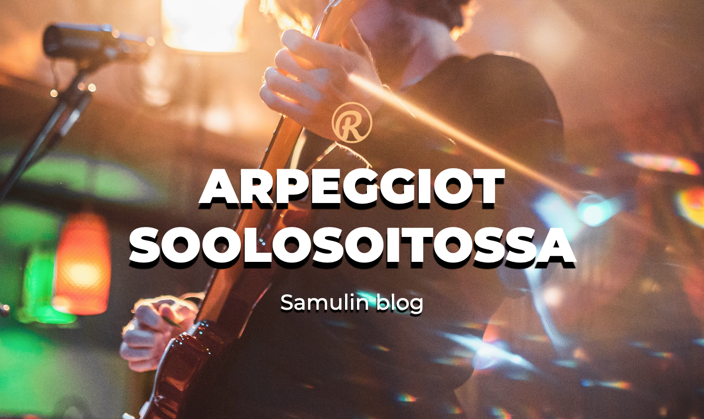 Arpeggiot kitaralla