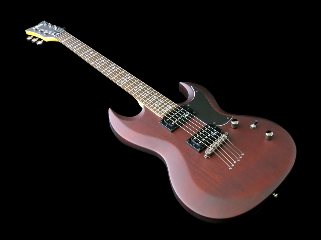 Schecter Omen S-II -sähkökitara kokonaisuudessaan