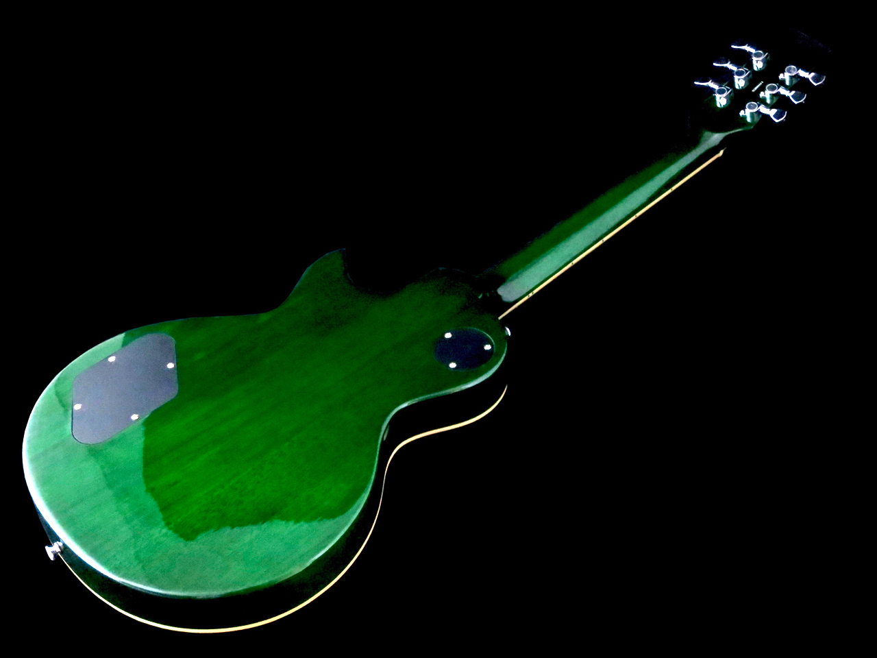 Green LP Standard Tesla VR-60:n otelauta ja lapa