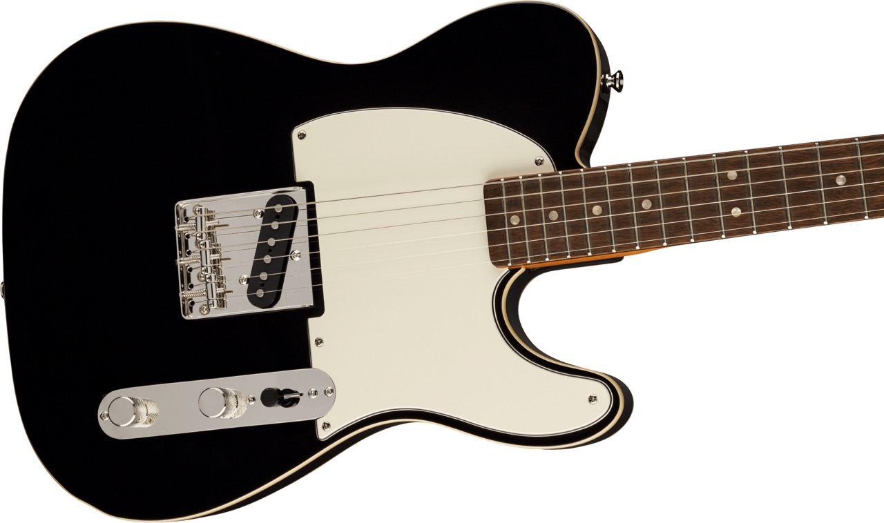 Fender Esquiren tallamikrofoni ja preset-kytkin lähikuvassa