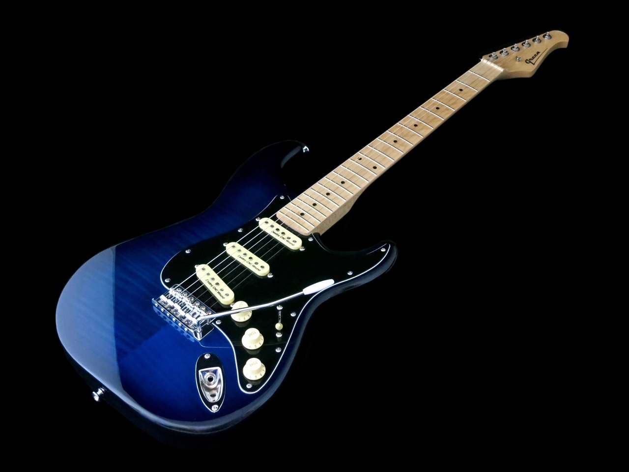 Green Guitars ST Special Edition -sähkökitara kokonaisuudessaan