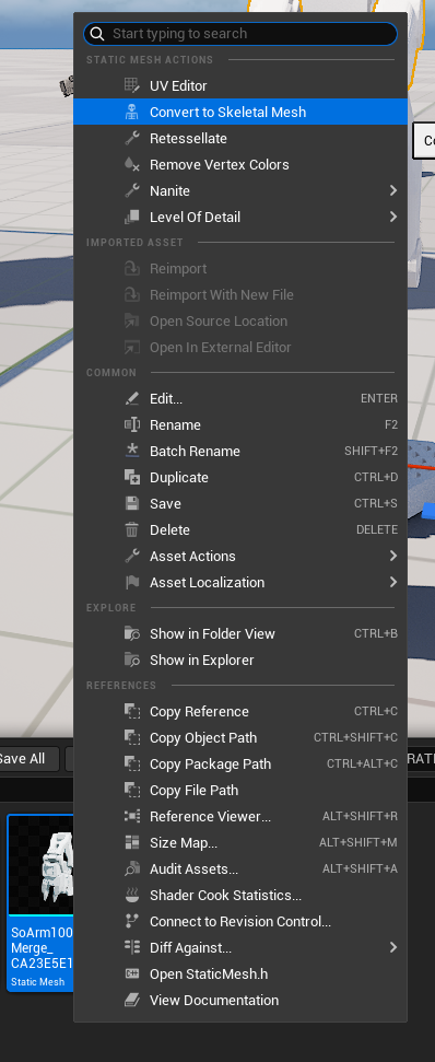 Weight painting setup