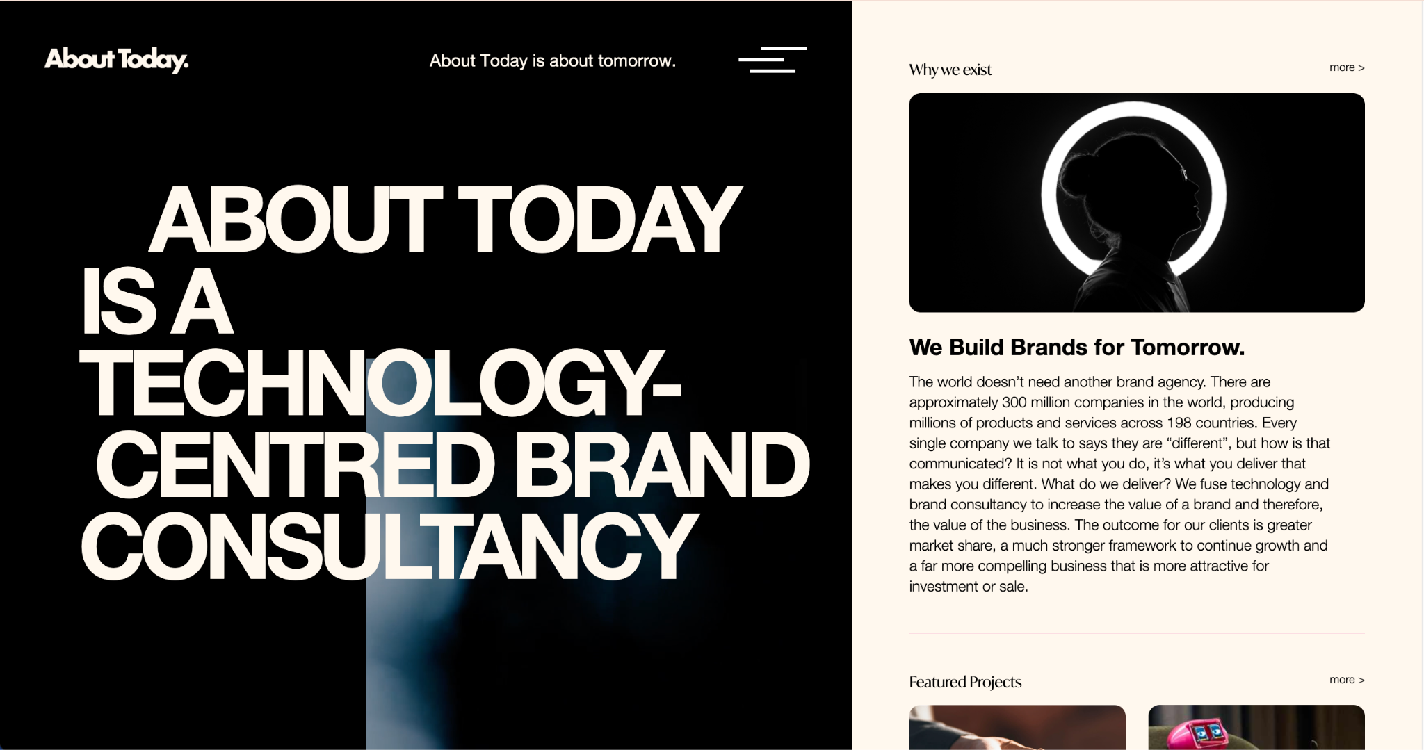 About Today - brand and technology agency