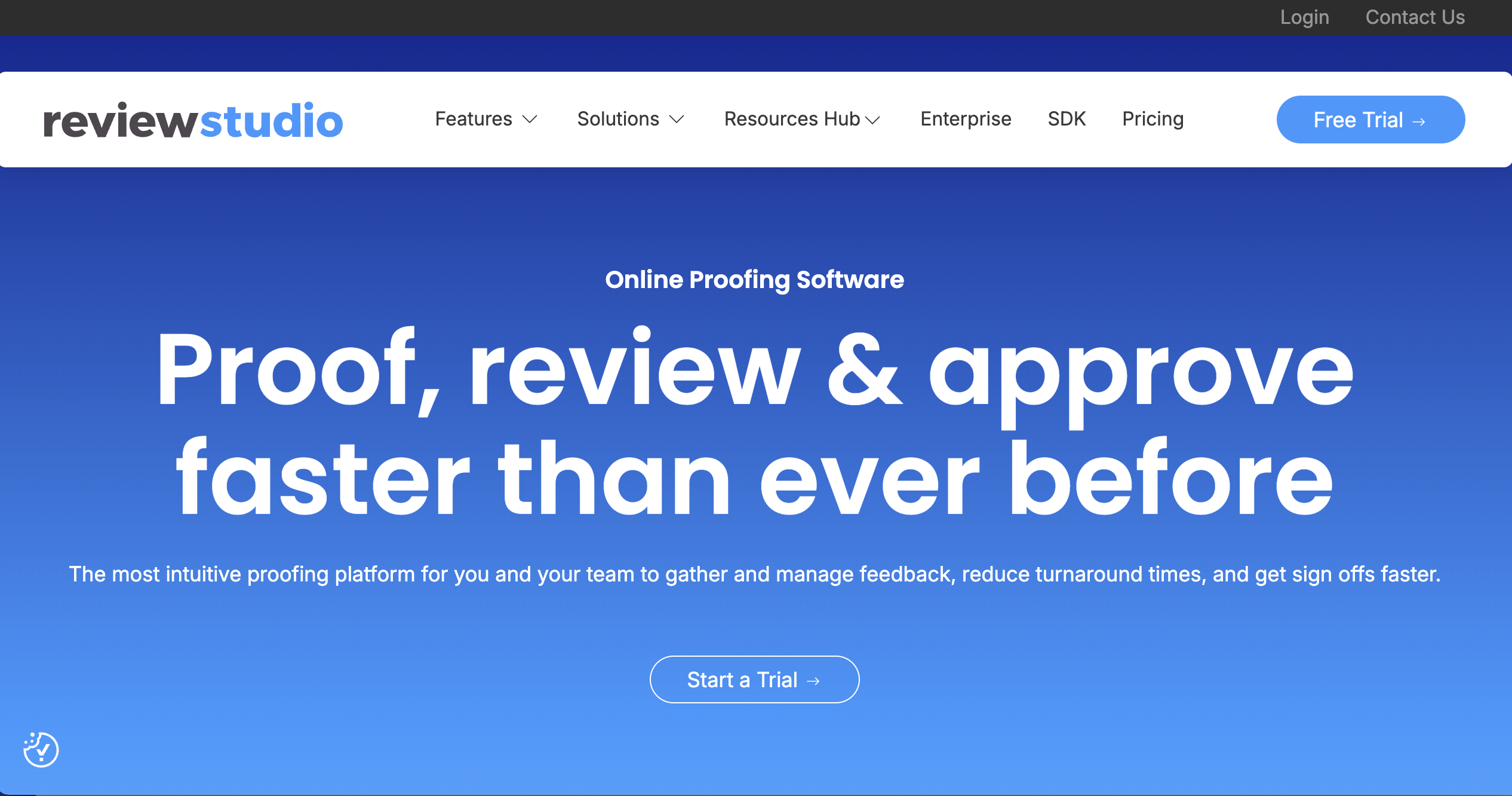ReviewStudio - proofs image, video, PDF and web pages