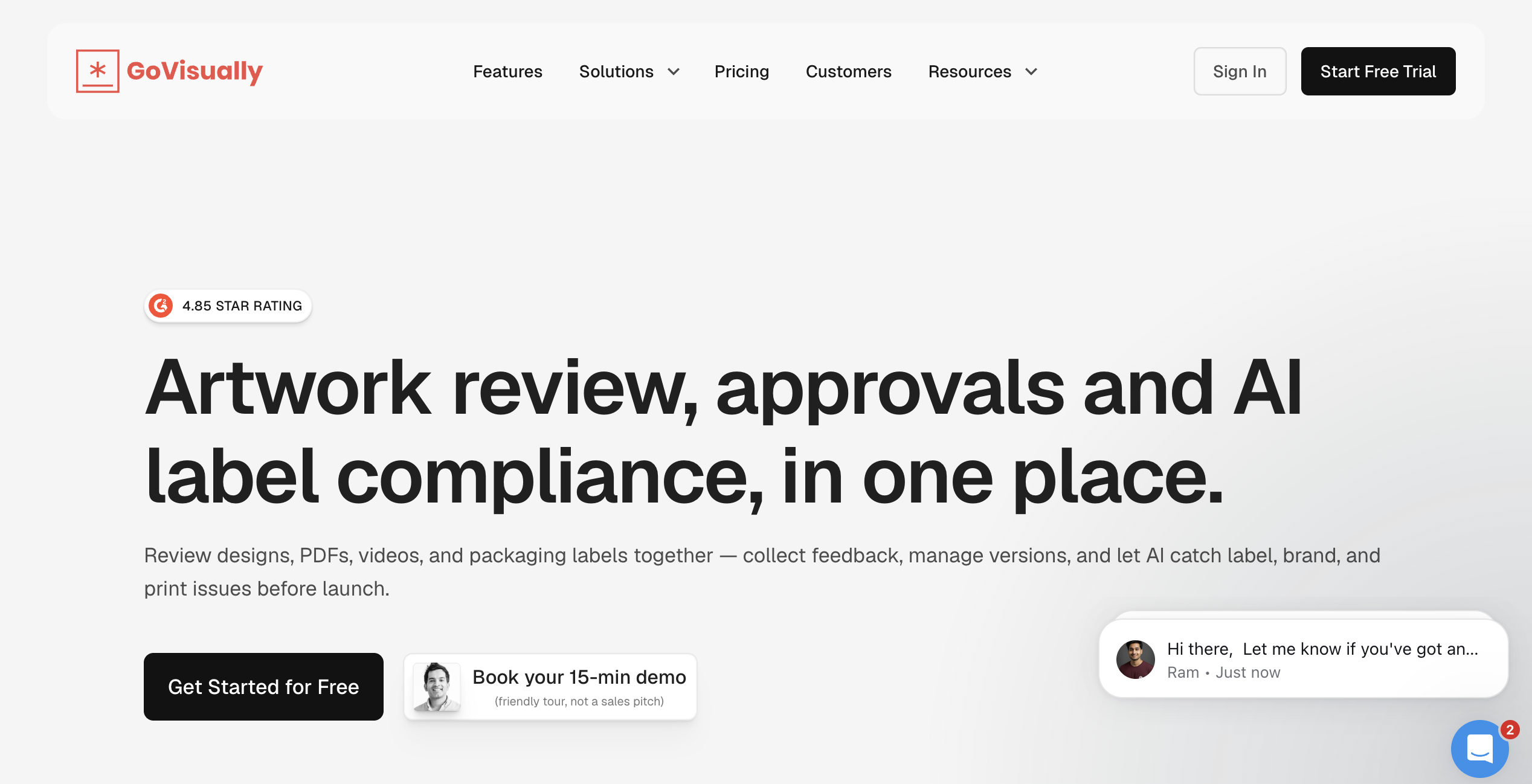 GoVisually - artwork review and approvals