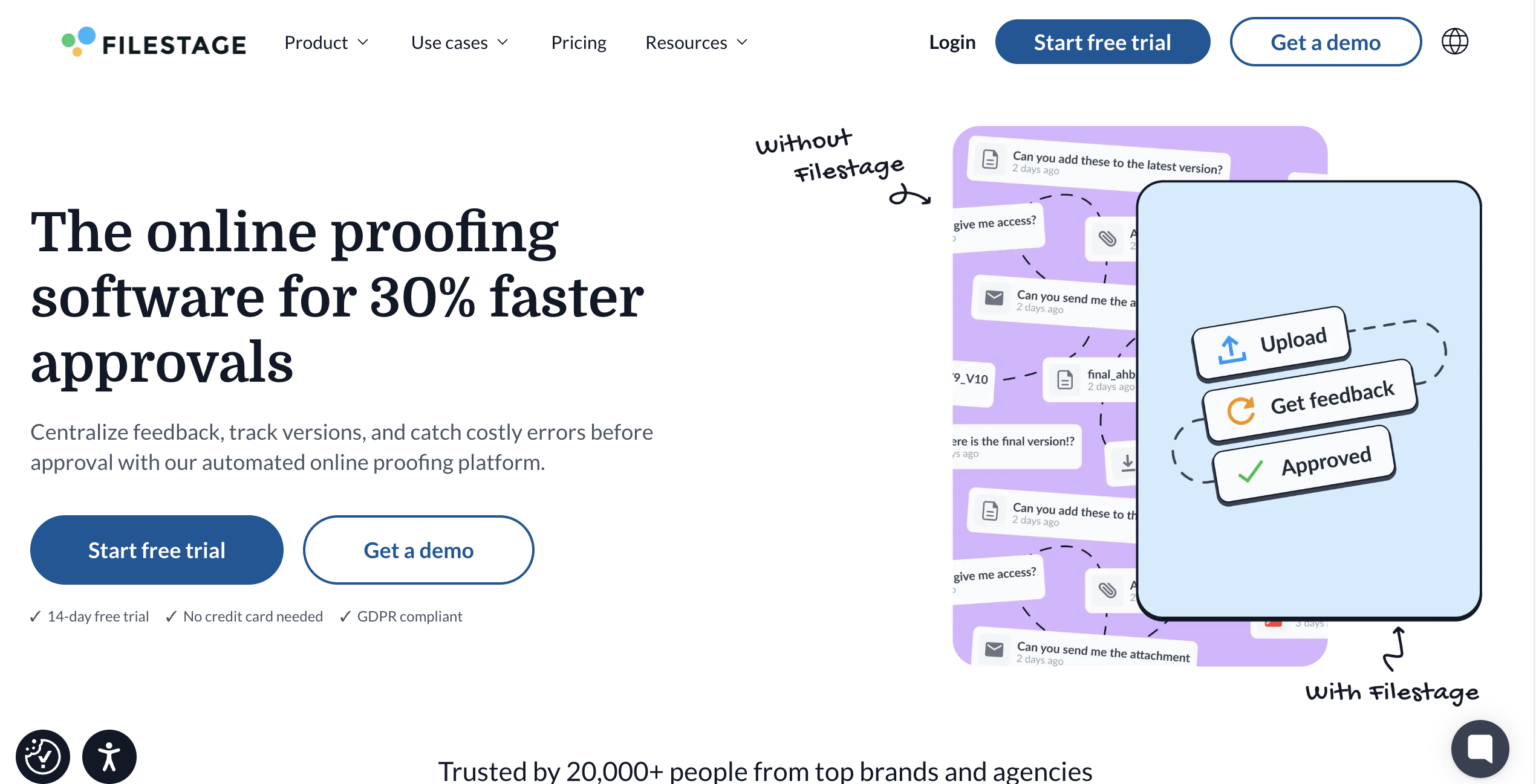 Filestage - automated online proofing