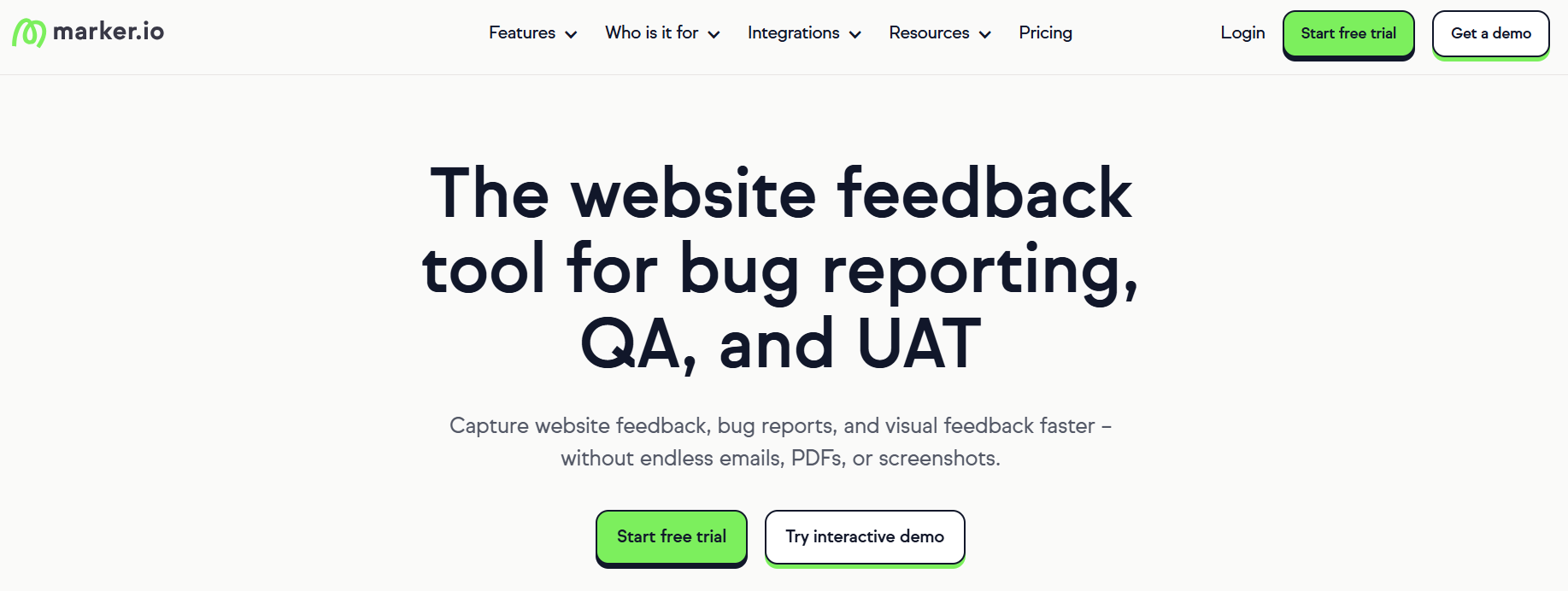 Marker.io is designed for teams that manage work in tools like Jira, GitHub, Trello, and Asana.