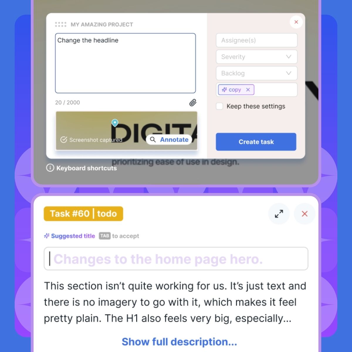 ai assisted feedback management
