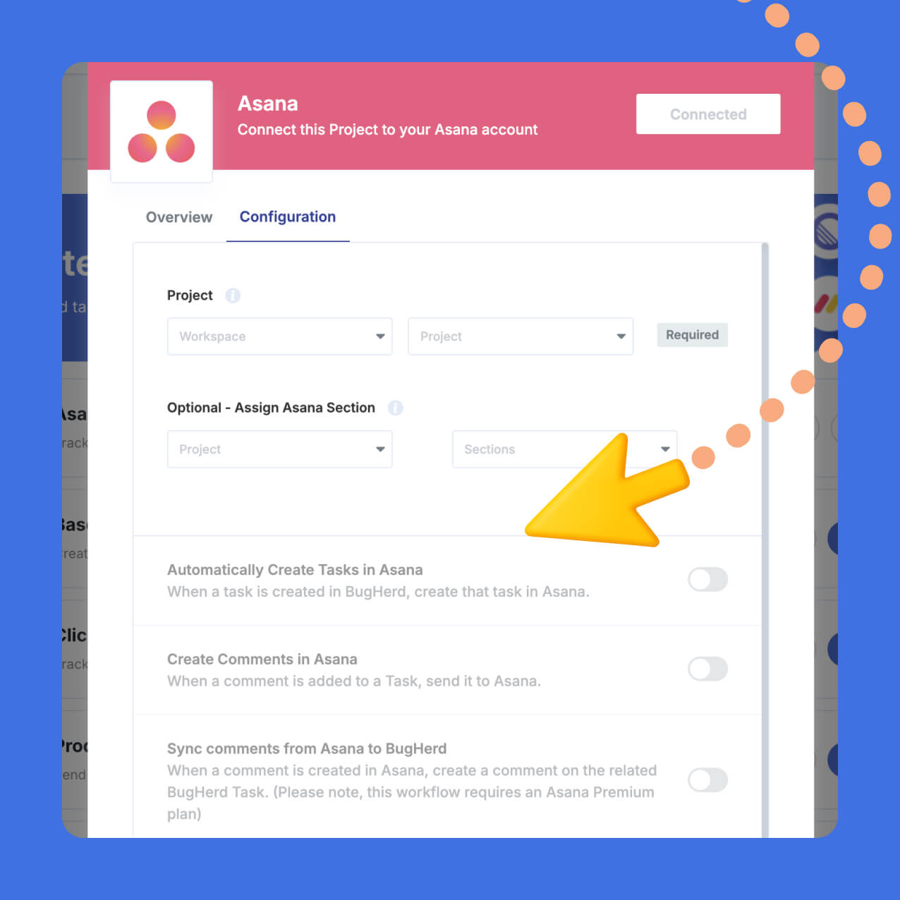 asana integration image