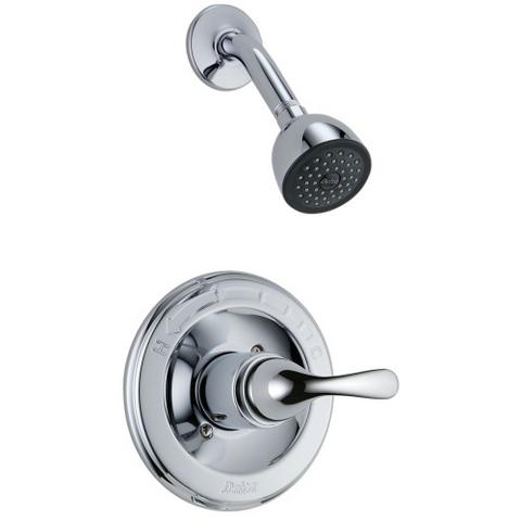 chrome shower head