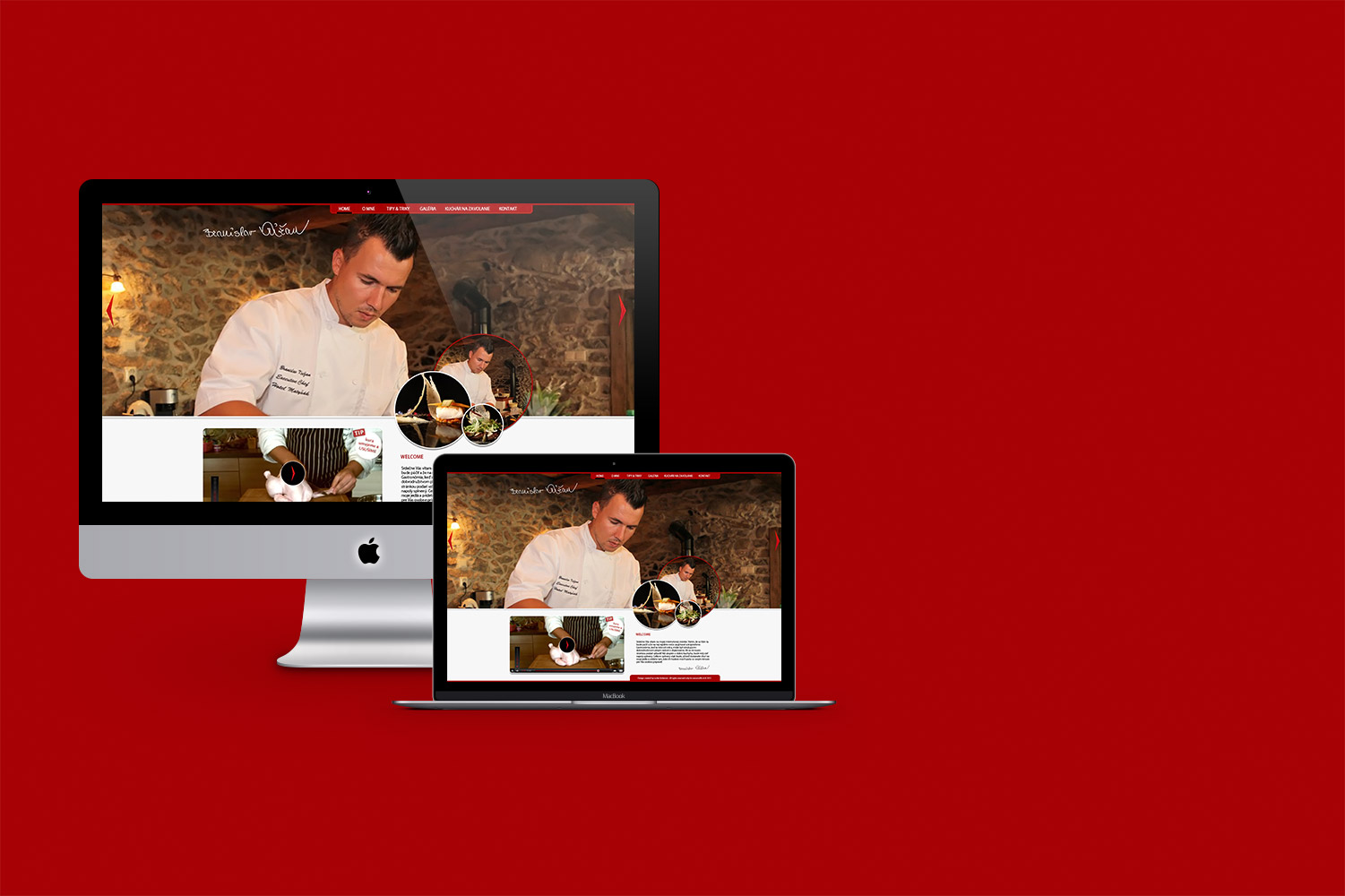 Brano Krizan, web design image