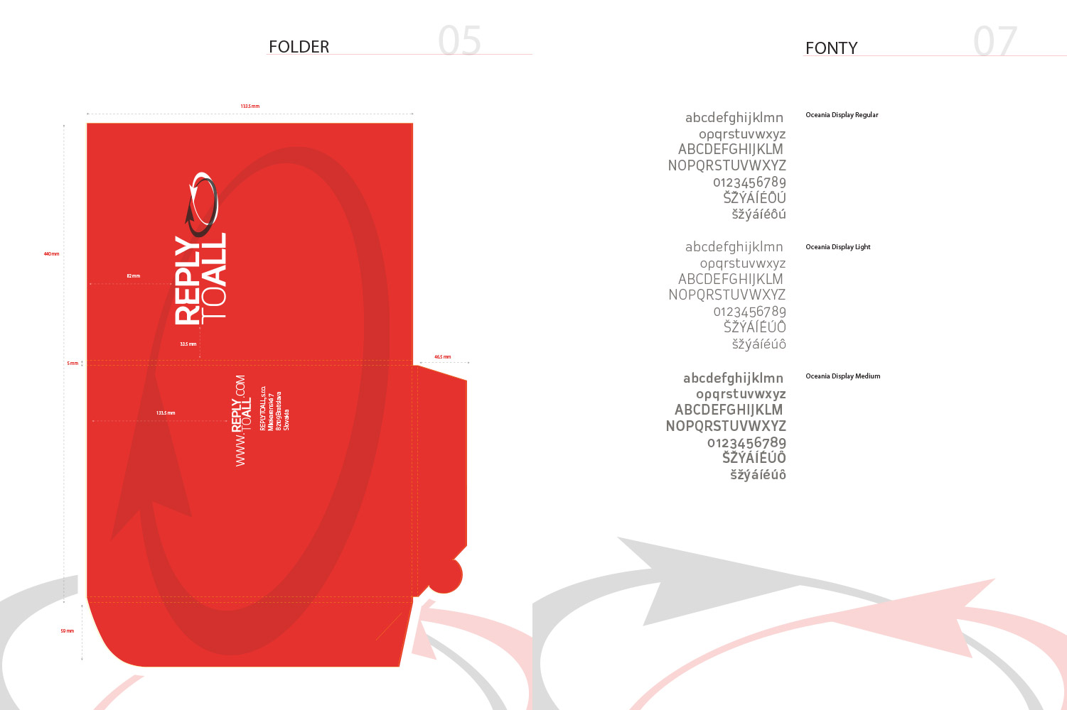 Reply to all, corporate identity image