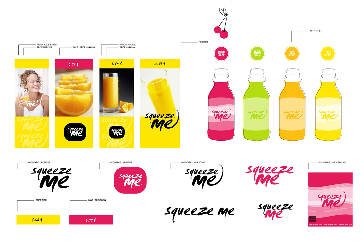 Sqeeze, corporate identity image