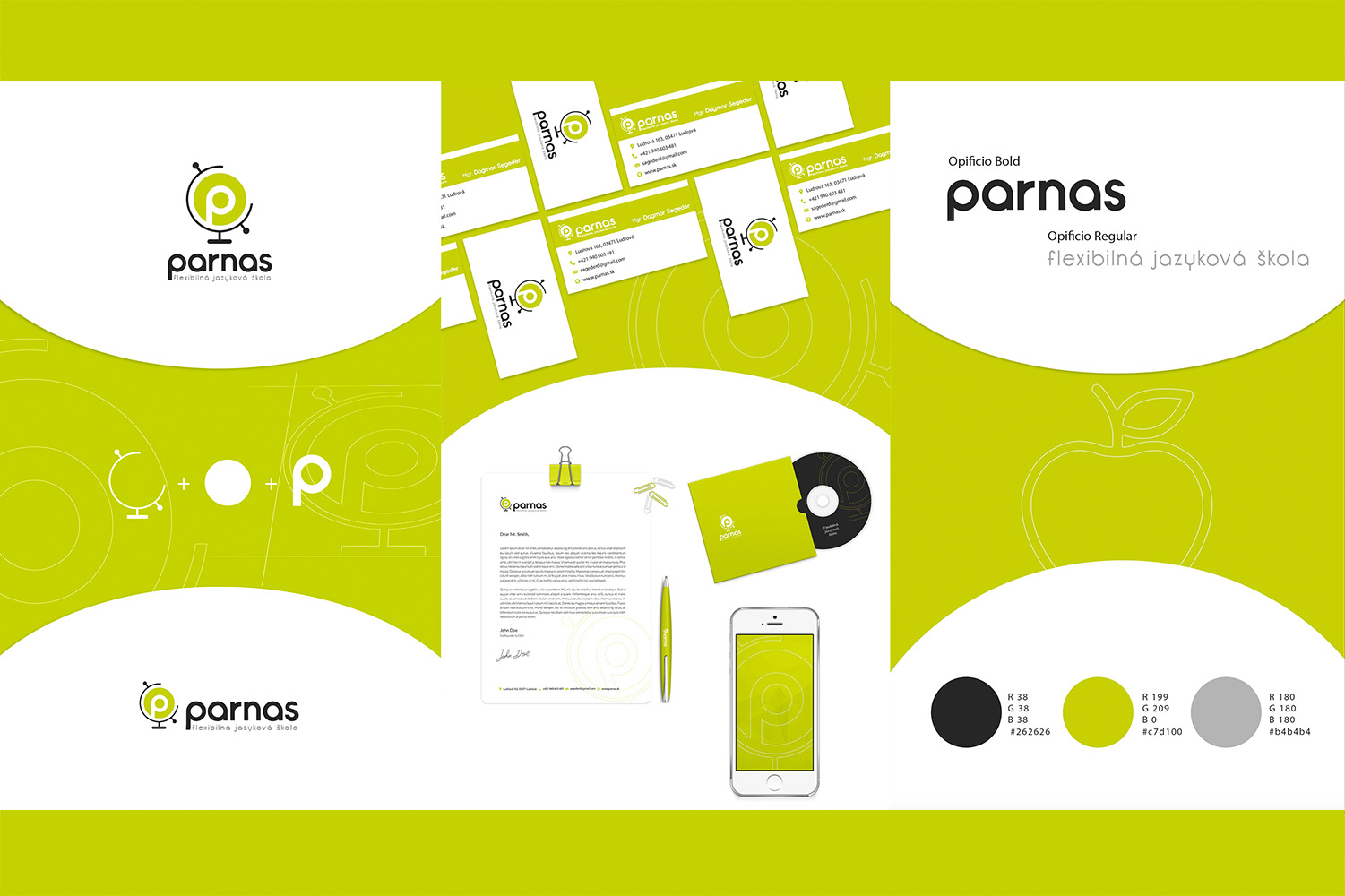 Parnas, corporate identity image