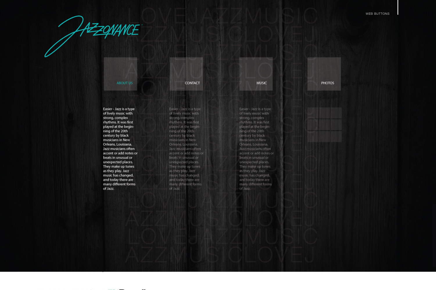 Jazzonance, corporate identity image