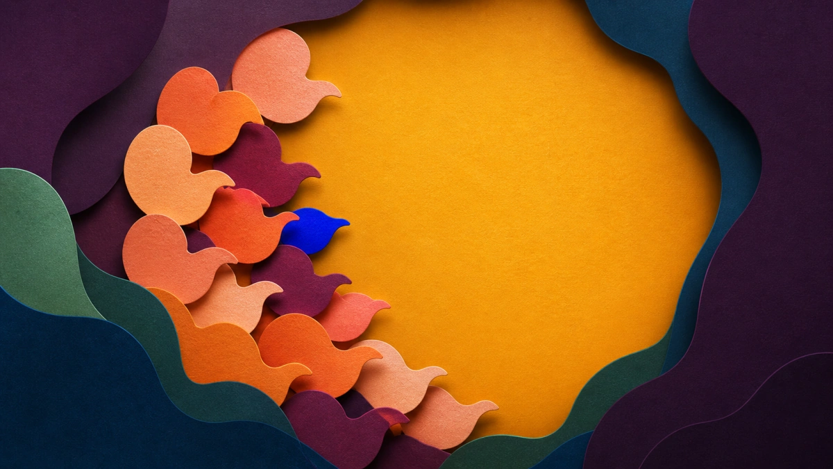 Cut-paper illustration of small bites taken from a payday