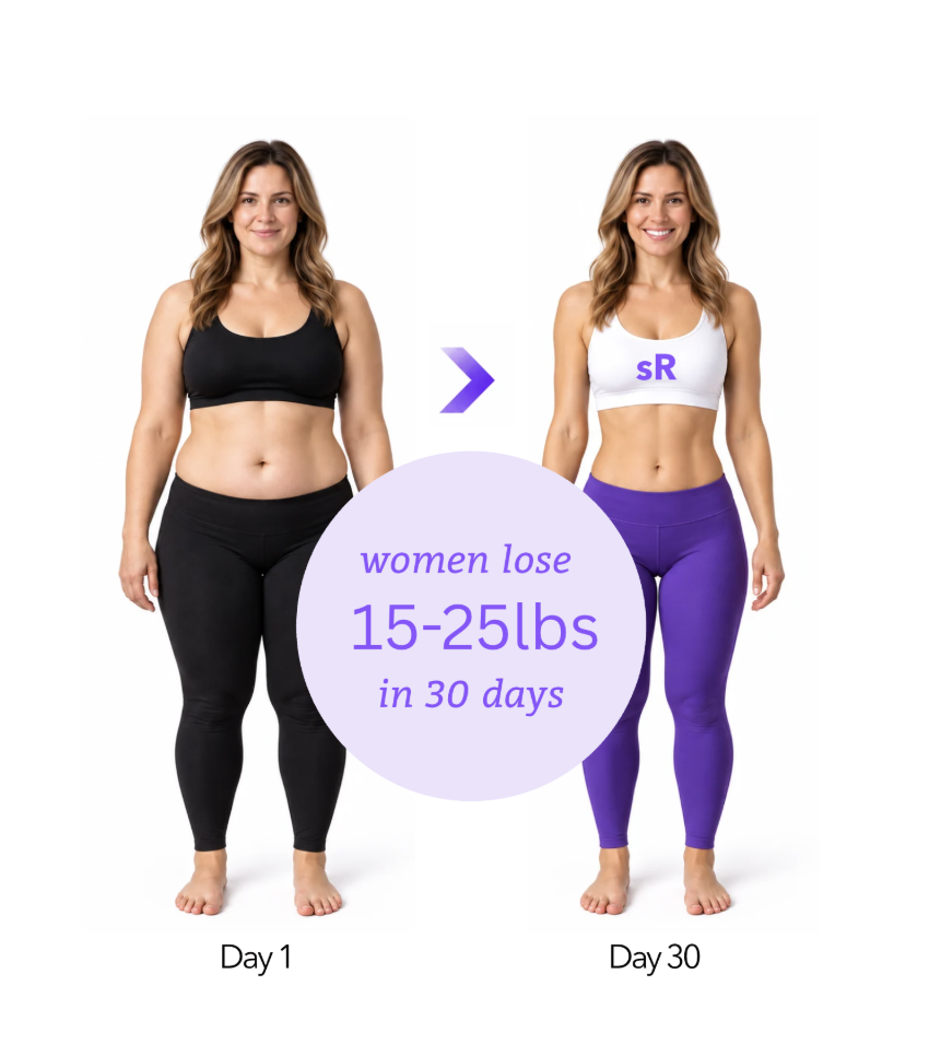 Women: Day 1 and Day 30 results illustration