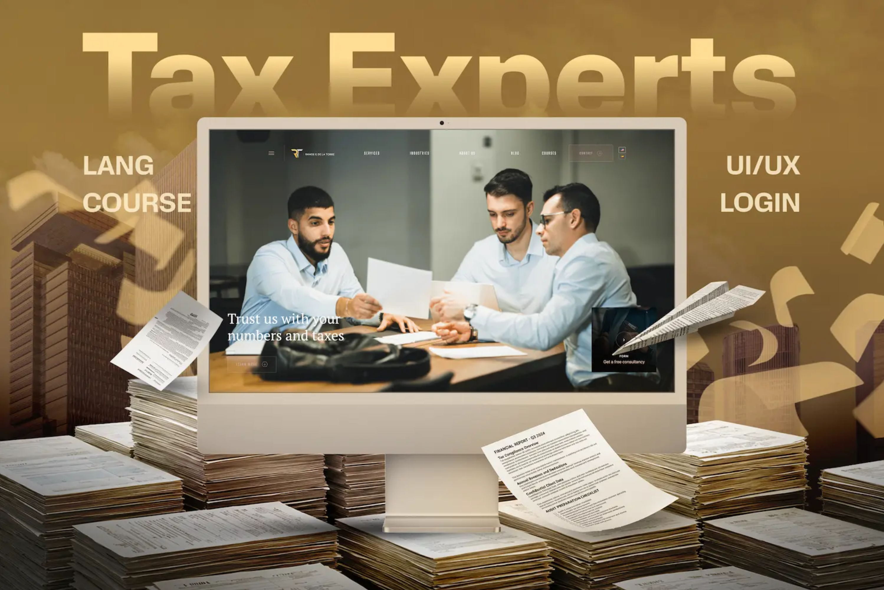 Ramos & De La Torre | Tax Platform, Membership & Courses Build thumbnail