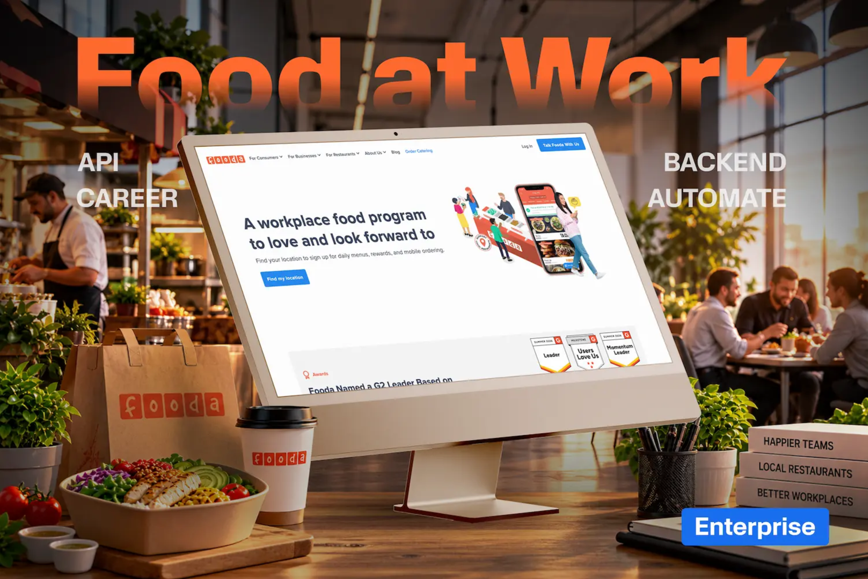 Fooda | Modern Employee Dining & Workplace Cafeteria Platform thumbnail