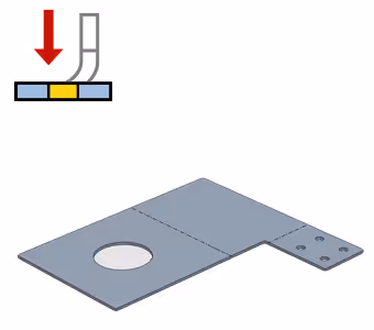 Unfold/Refold Sheetmetal IRONCAD