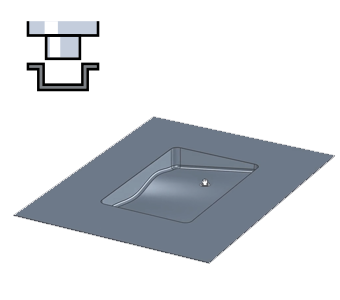 Sketched Bend Sheetmetal IRONCAD