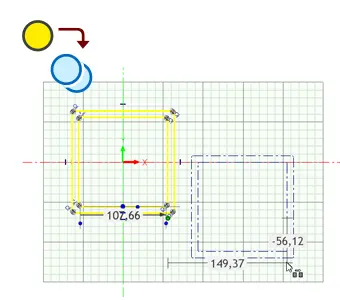 Move Sketch IRONCAD