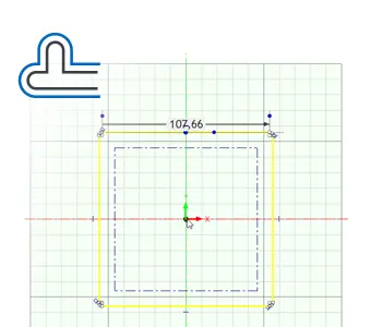 Offset Sketch IRONCAD