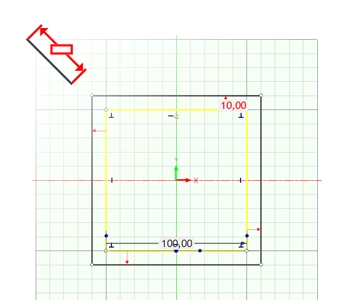 Smart Dimensions & Constraints Sketch IRONCAD