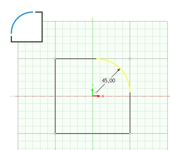 Fillet Chamfer Sketch IRONCAD