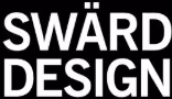 White bold text reading 'SWÄRD DESIGN' on a black background.