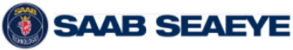 SAAB Seaeye logo with emblem and text.