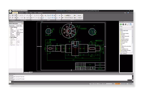2D solution handles DWG