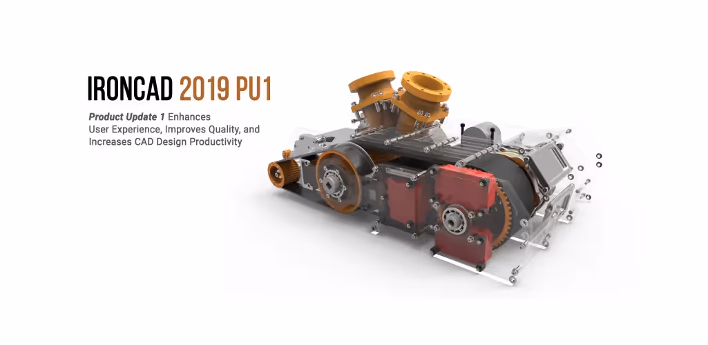 Product Update 1 för IRONCAD 2019 är nu här!