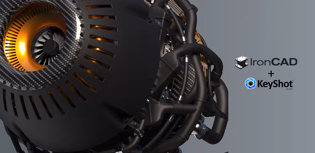 Render realistic images from 3D models in IRONCAD with KeyShot (Part 2 of 2)