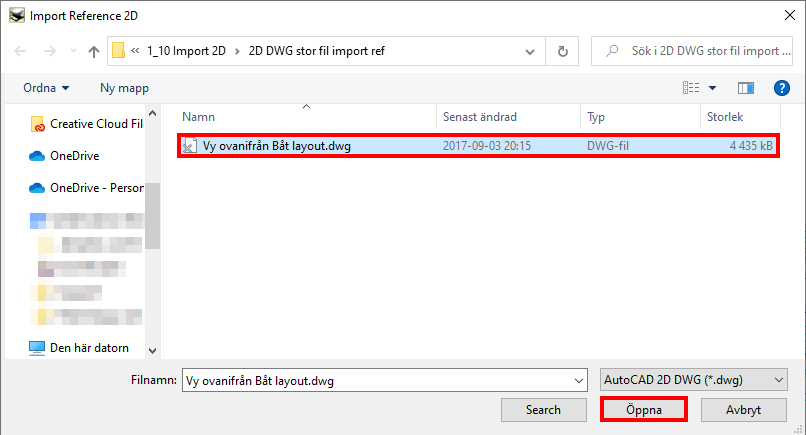 Import DWG DXF 3D IRONCAD