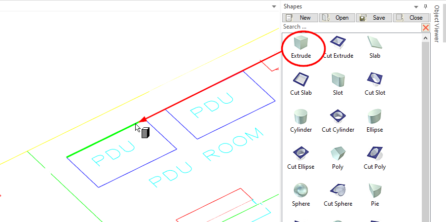 drag and drop ironcad