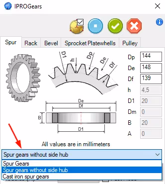 gear ironcad 3d