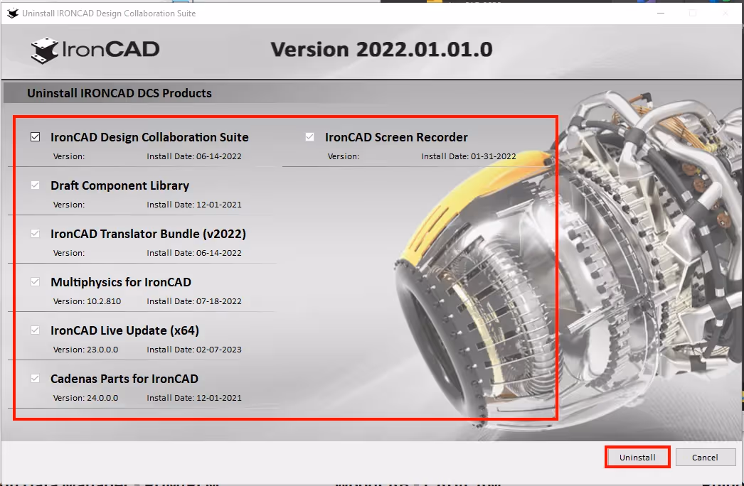 all programs ironcad